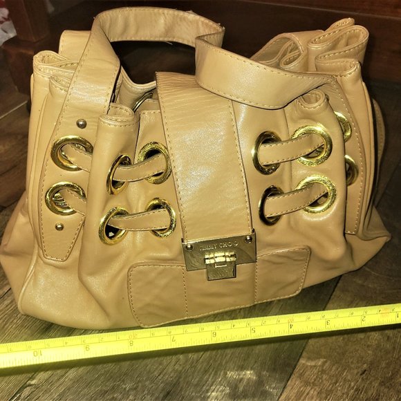 Jimmy Choo Handbags - Jimmy Choo  Leather Rikki Ramona Hobo Large Bag Handbag  purse